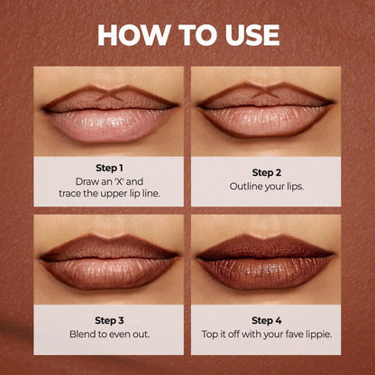 Easy Glide Lip Liner — Creamy, Blendable Color with Smooth Application